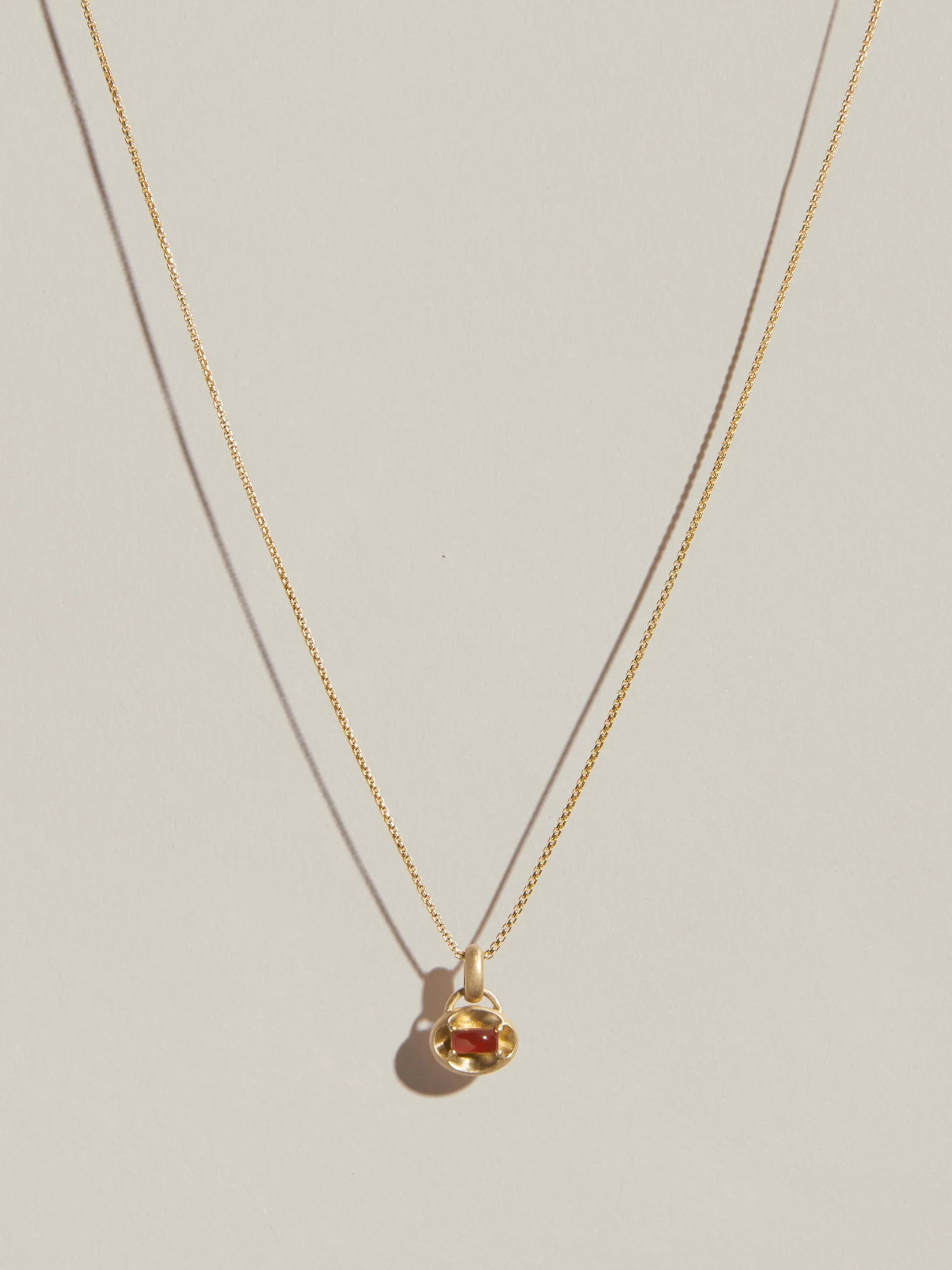 Quatrefoil Pendant (Carnelian) sold by J. Hannah Jewelry product image thumbnail 2