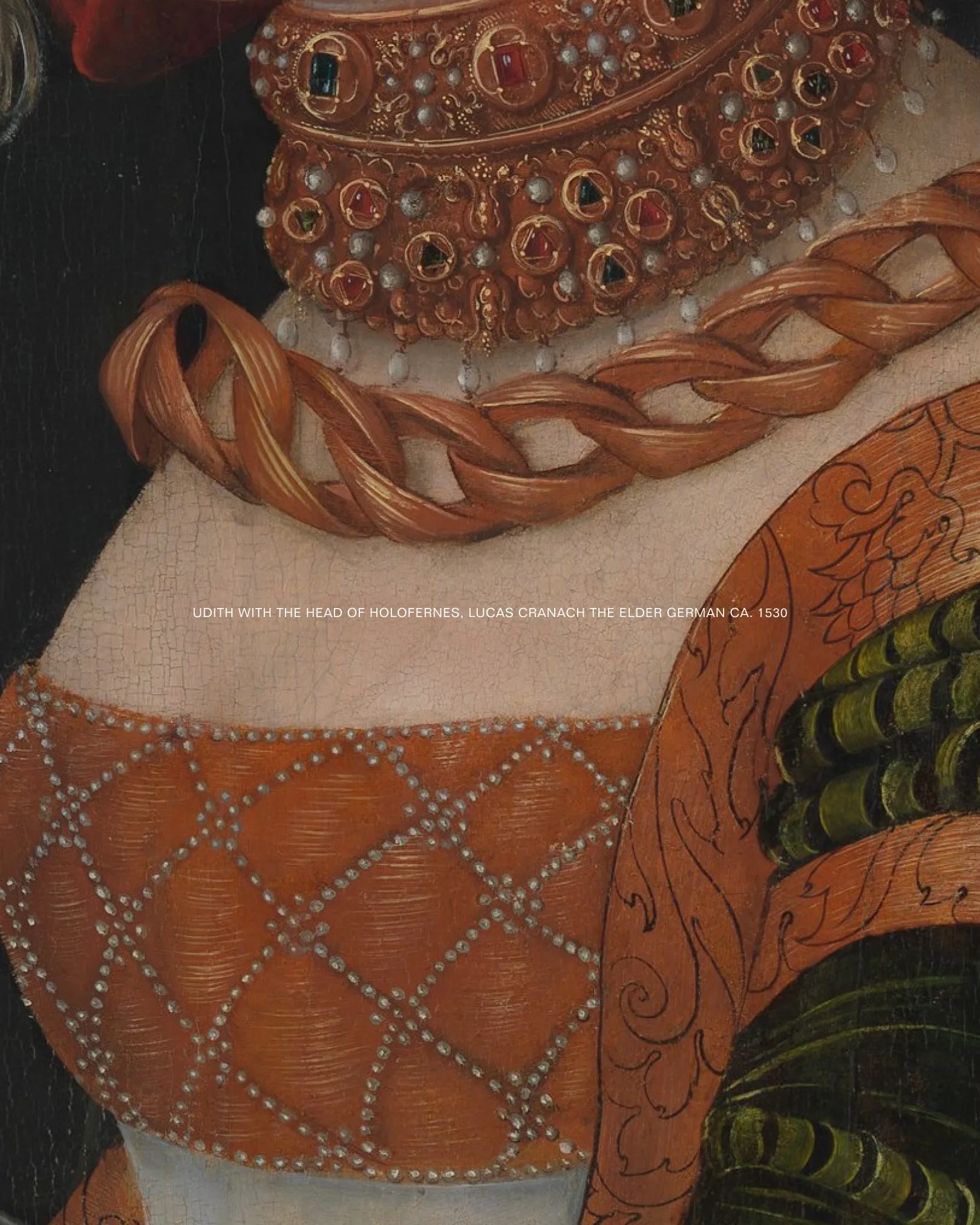 Quatrefoil Pendant (Carnelian & Pearl) sold by J. Hannah Jewelry product image thumbnail 5