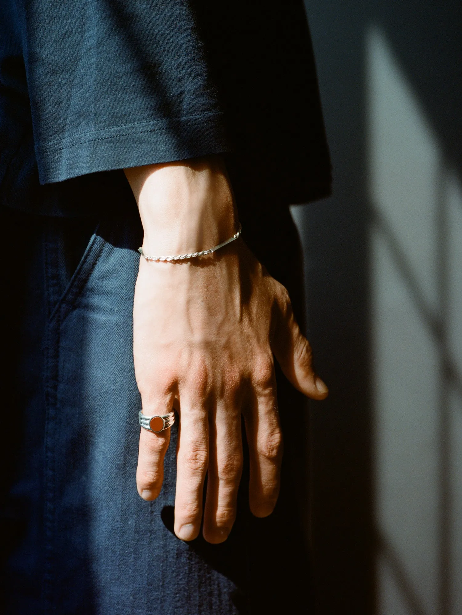 Station Chain Bracelet sold by J. Hannah Jewelry product image thumbnail 5