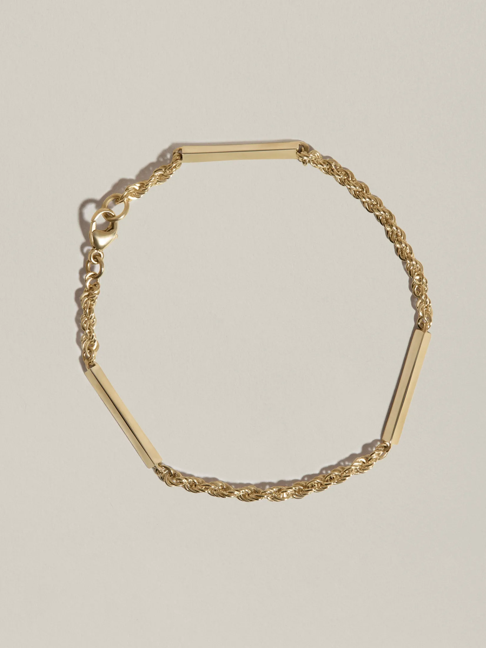 Station Chain Bracelet sold by J. Hannah Jewelry product image thumbnail 3
