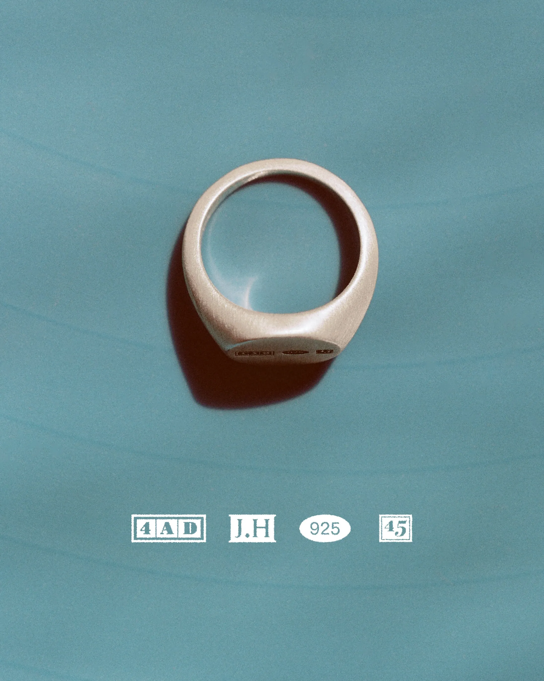 4AD x J. Hannah 45th Anniversary Signet sold by J. Hannah Jewelry product image thumbnail 5