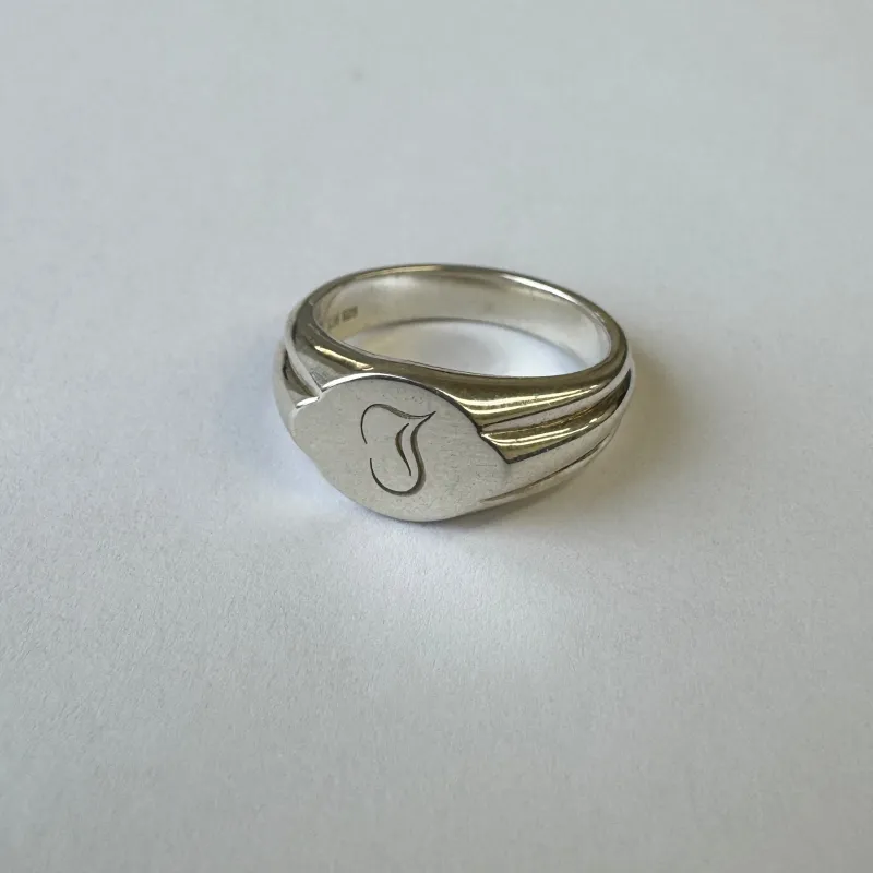 Quatrefoil Signet ring (spreadsheet sale) made by J. Hannah Jewelry