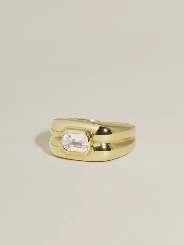 Ivy II (Emerald Cut) made by J. Hannah Jewelry