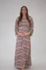 Nadia Labor & Postpartum Gown Holiday edition sold by Lila Maternity
