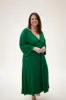 Amelia Labor & Postpartum Gown in Emerald sold by Lila Maternity