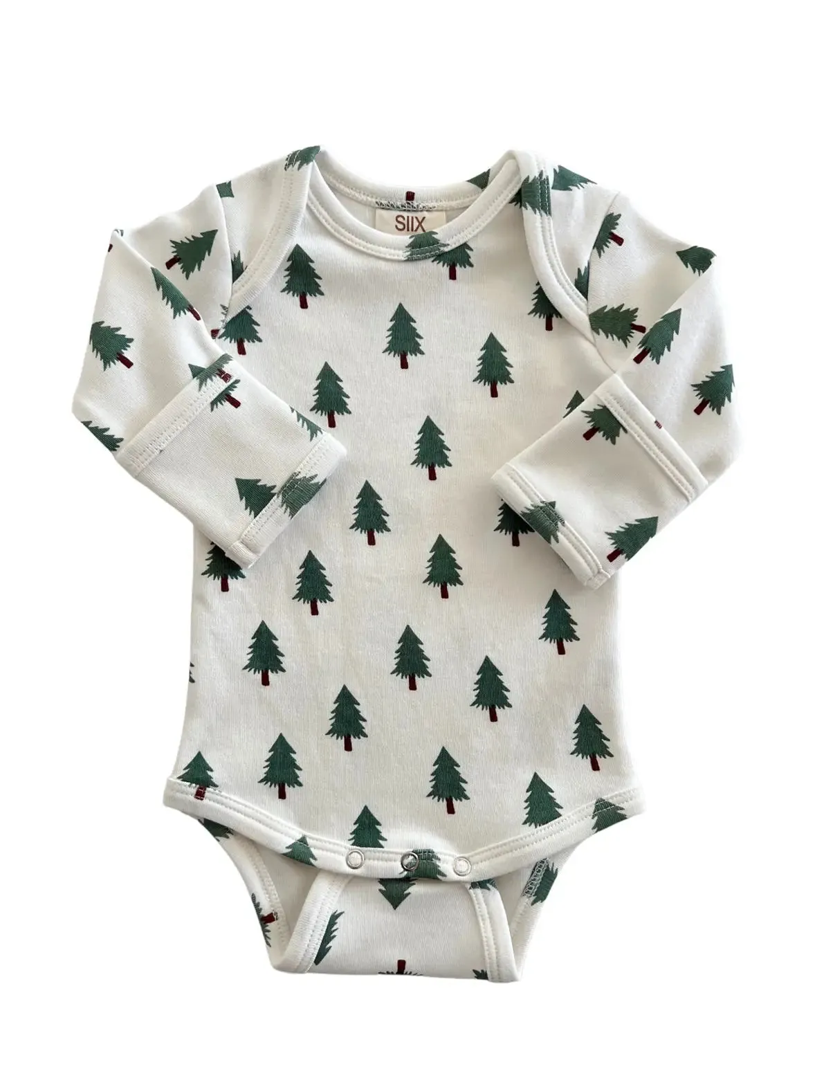 Trees / Organic Long Sleeve Bodysuit sold by Lila Maternity product image thumbnail 2