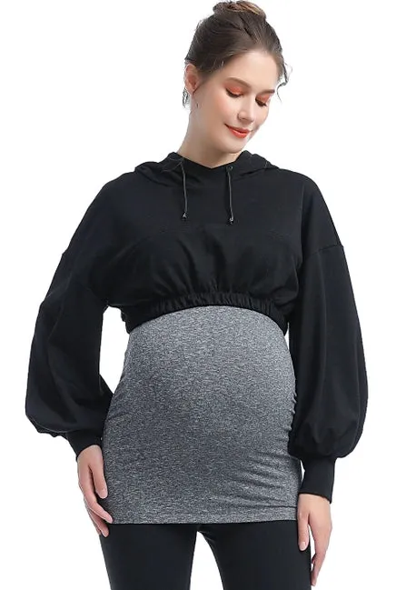 Kimi + Kai Maternity "Aroa" Active Nursing Hoodie sold by Lila Maternity