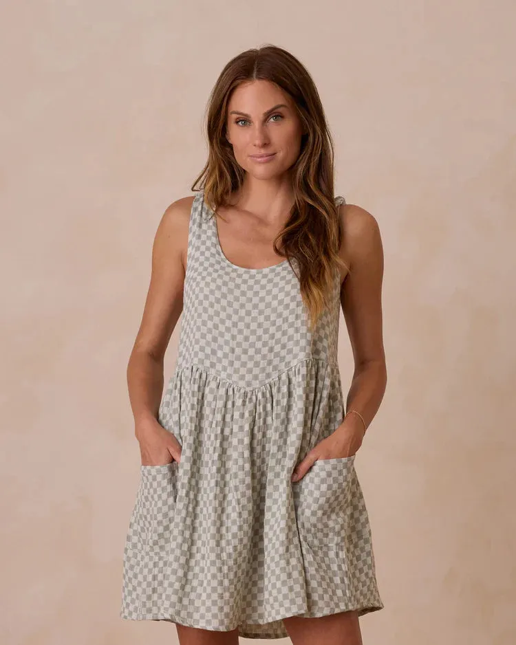SUMMER DRESS | SAGE CHECK sold by Lila Maternity