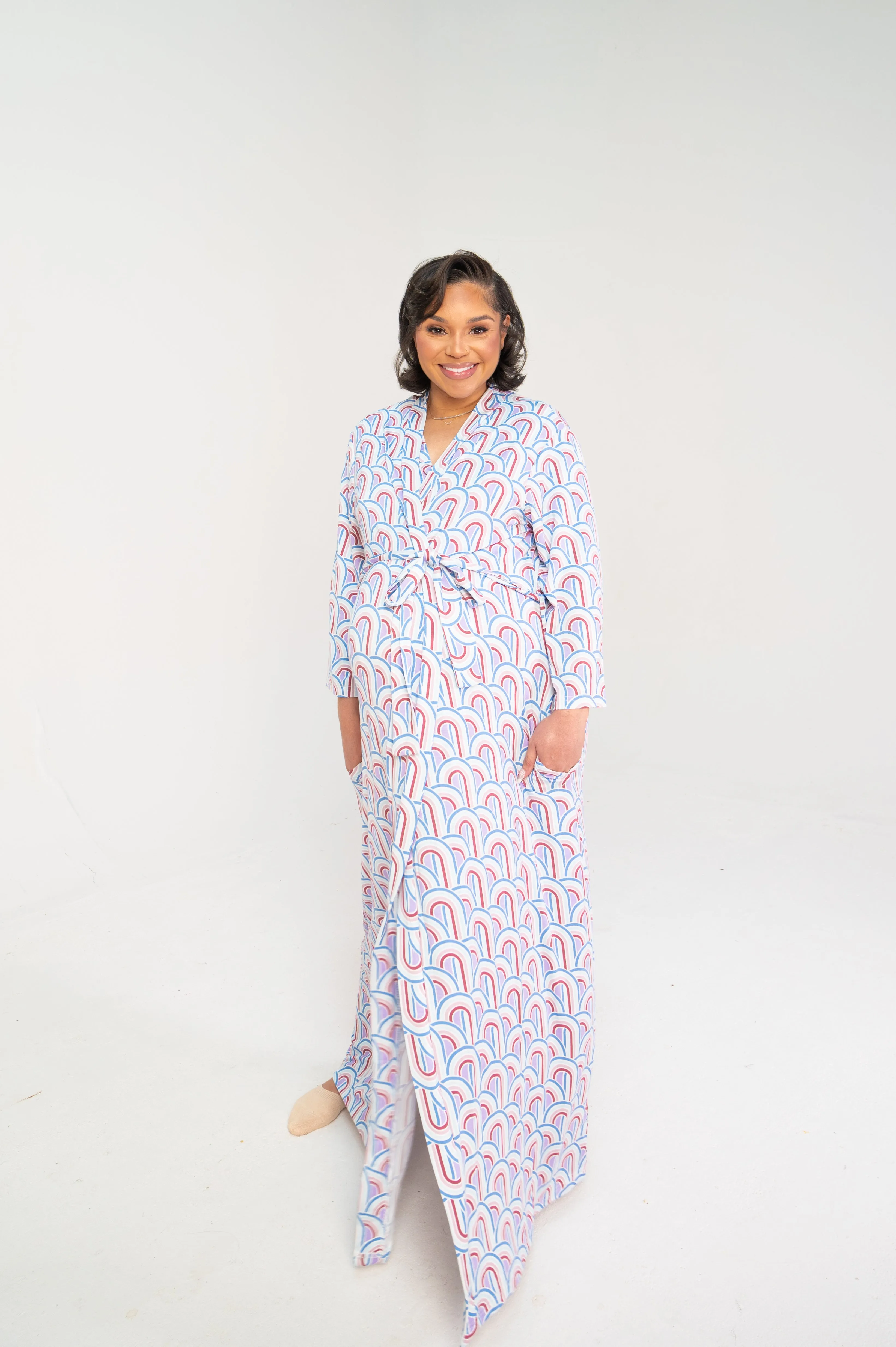 Robes in Limited Edition Rainbow sold by Lila Maternity product image thumbnail 5