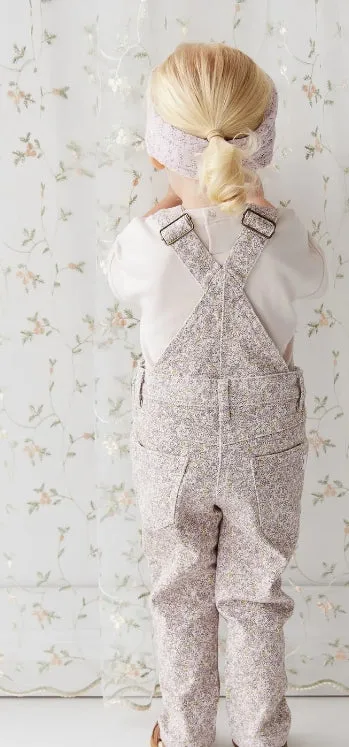 Jordie Cotton Twill Overall - Chloe Lilac sold by Lila Maternity product image thumbnail 2