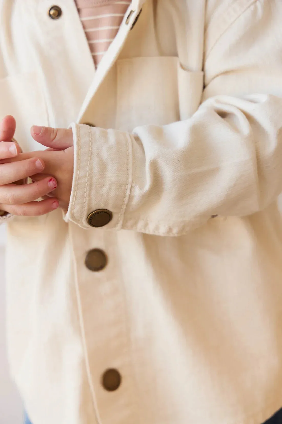 Blair Jacket - Natural sold by Lila Maternity product image thumbnail 2
