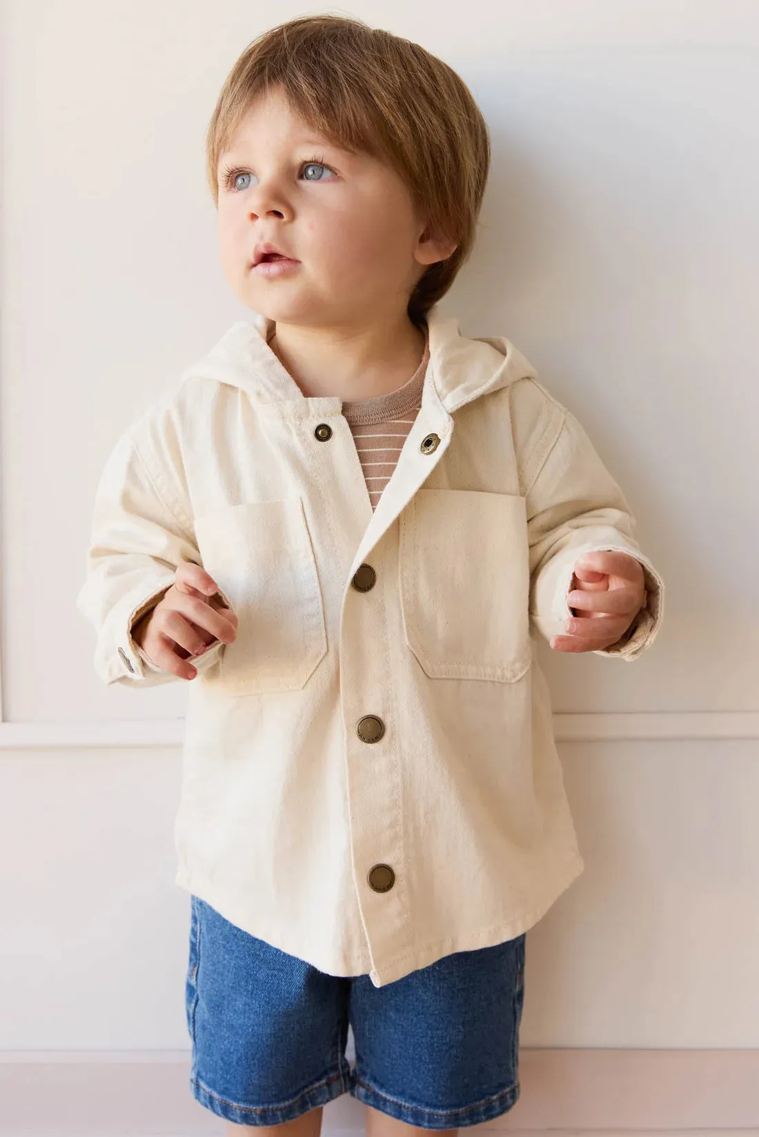 Blair Jacket - Natural sold by Lila Maternity
