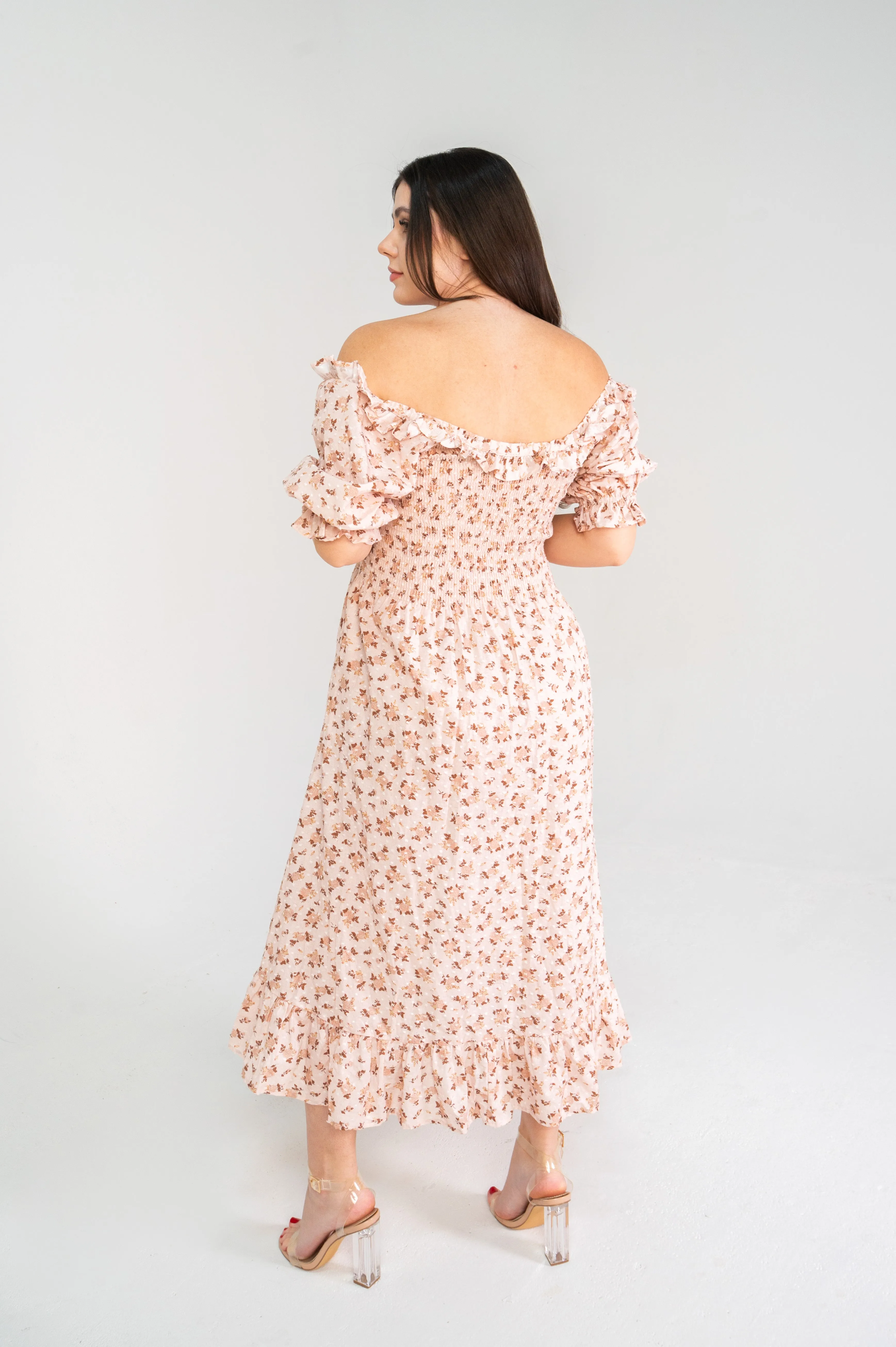 Harper Maternity and Nursing Dress sold by Lila Maternity product image thumbnail 4