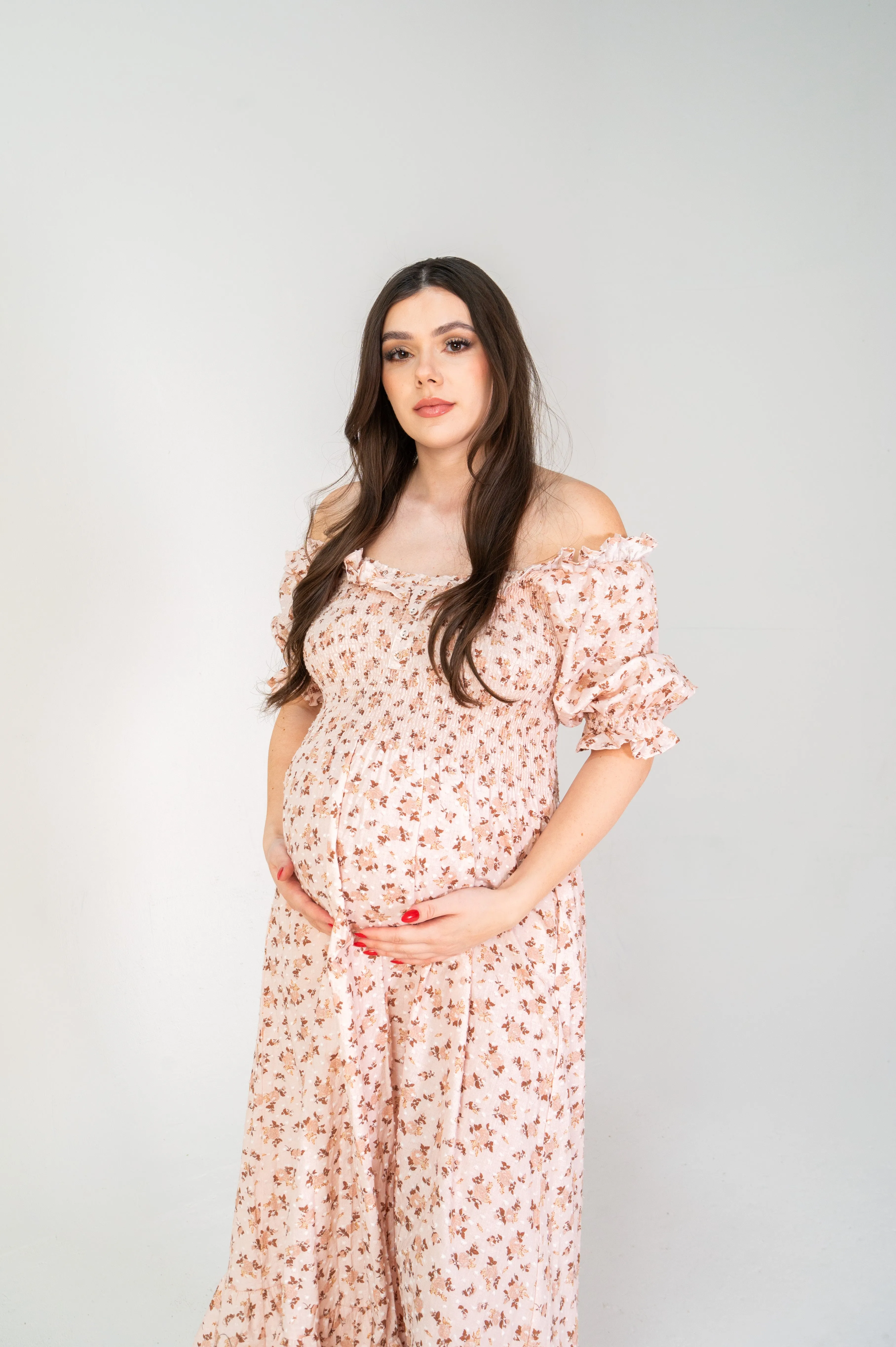 Harper Maternity and Nursing Dress sold by Lila Maternity product image thumbnail 3