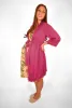 Robes in Raspberry Red sold by Lila Maternity