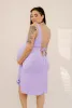 Juliet Labor & Postpartum Gown in Lilac-Limited Time sold by Lila Maternity
