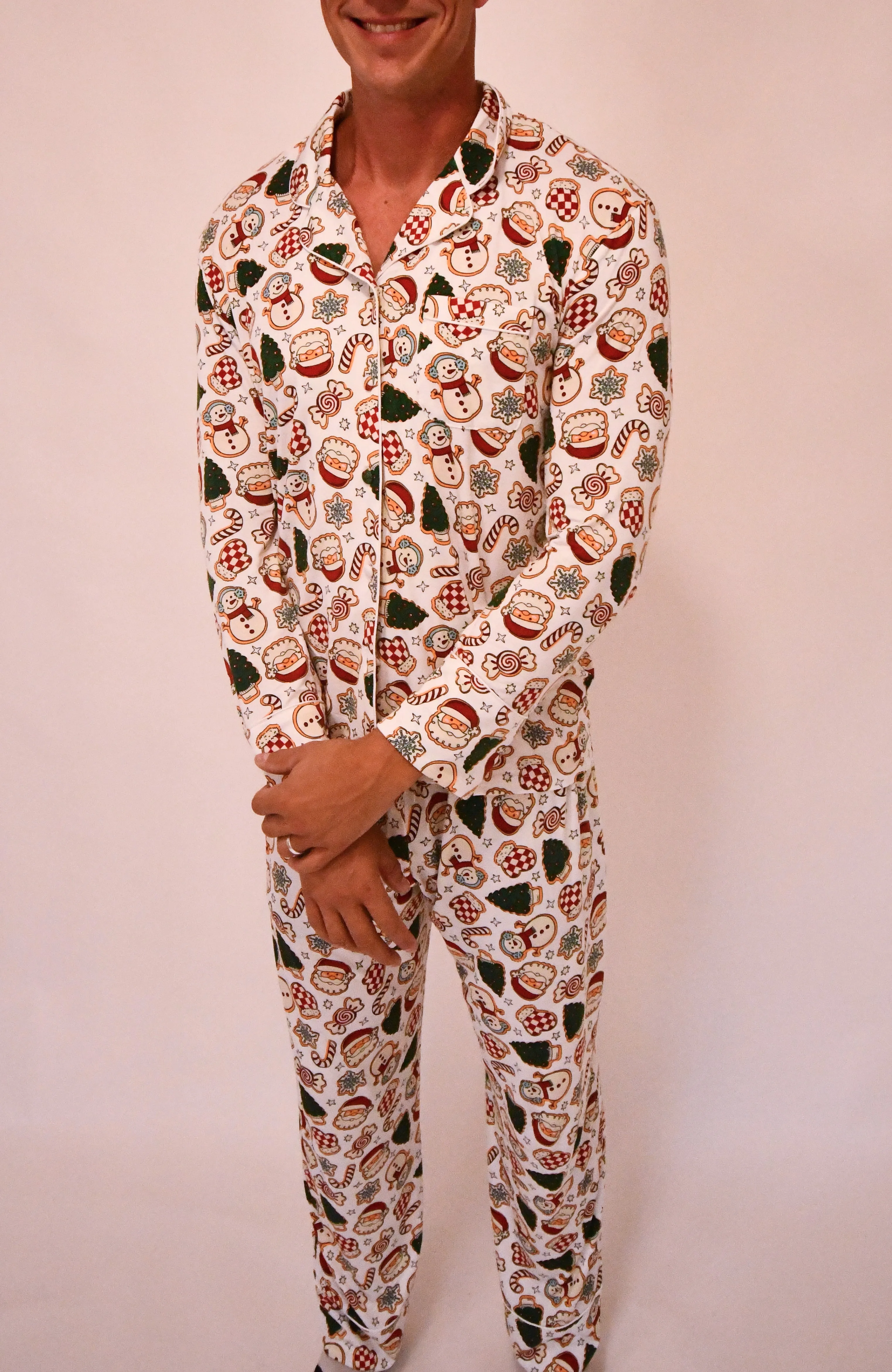Christmas Cookie Unisex Long Sleeve/Pant Pajamas sold by Lila Maternity product image thumbnail 4