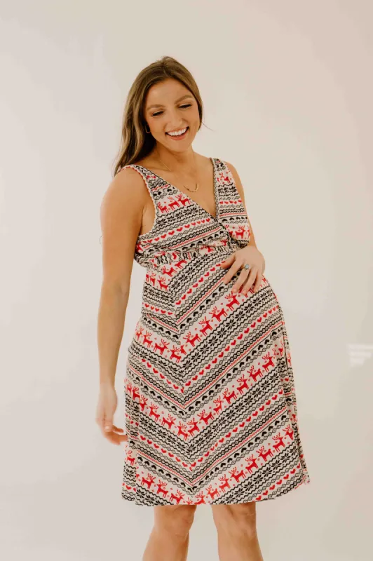 Juliet Labor & Postpartum Gown Holiday Edition-Limited Time sold by Lila Maternity