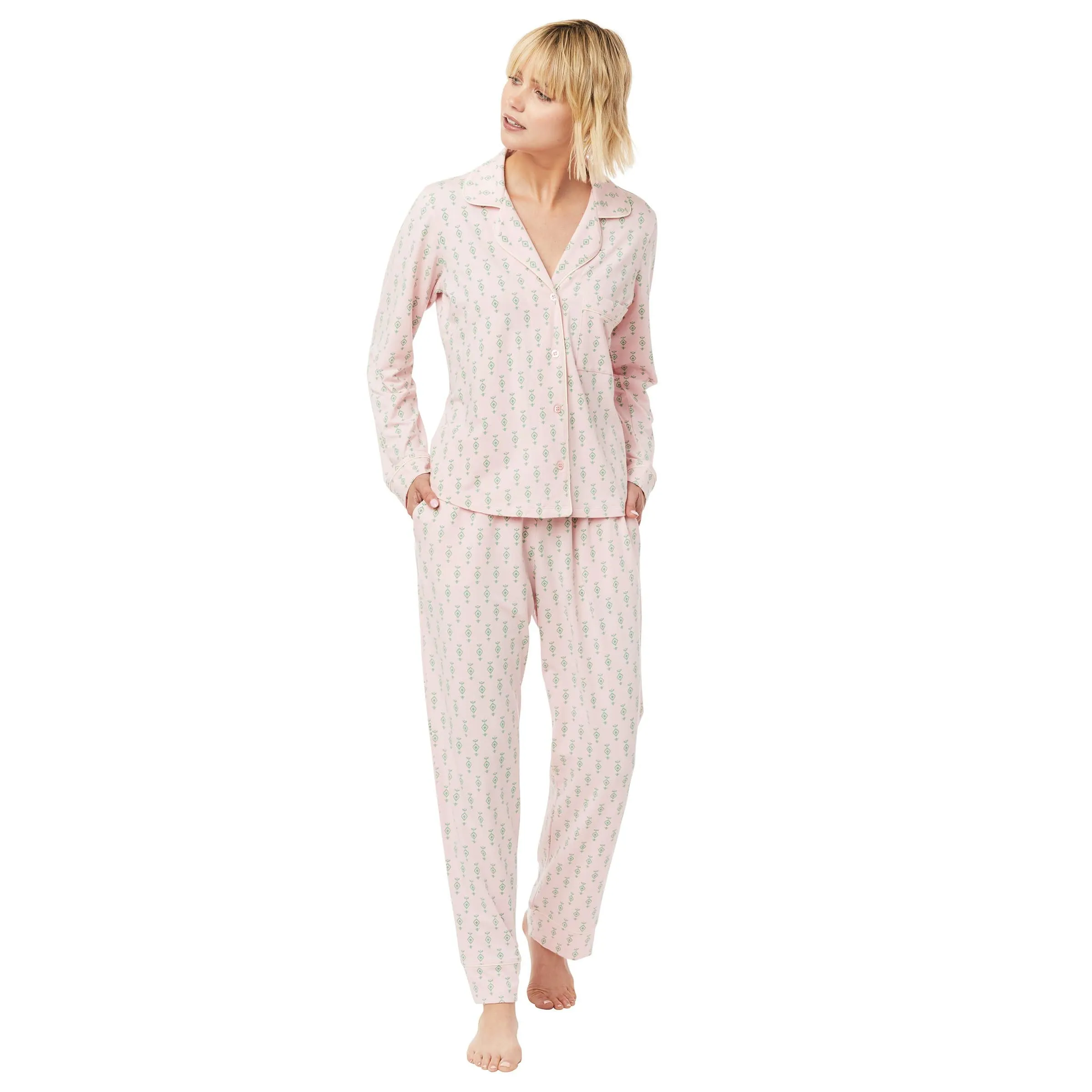 Taos Pima Knit Pajama sold by the cat's pajamas
