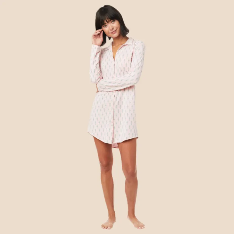 Taos Pima Knit Night Shirt sold by the cat's pajamas