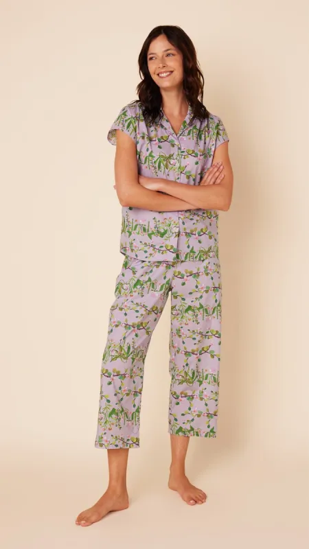 Sakura Luxe Pima Capri sold by the cat's pajamas