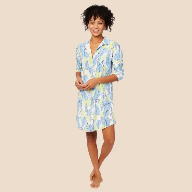 West Palm Pima Knit Night Shirt sold by the cat's pajamas