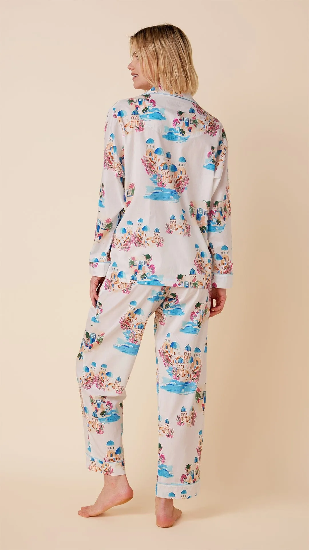 Santorini Luxe Pima Pajama sold by the cat's pajamas product image thumbnail 2