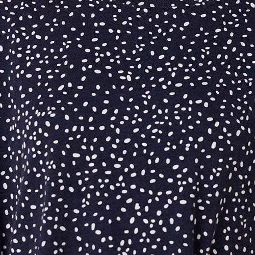 Confetti Dot Pima Knit Long-Sleeved Short Set sold by the cat's pajamas product image thumbnail 4