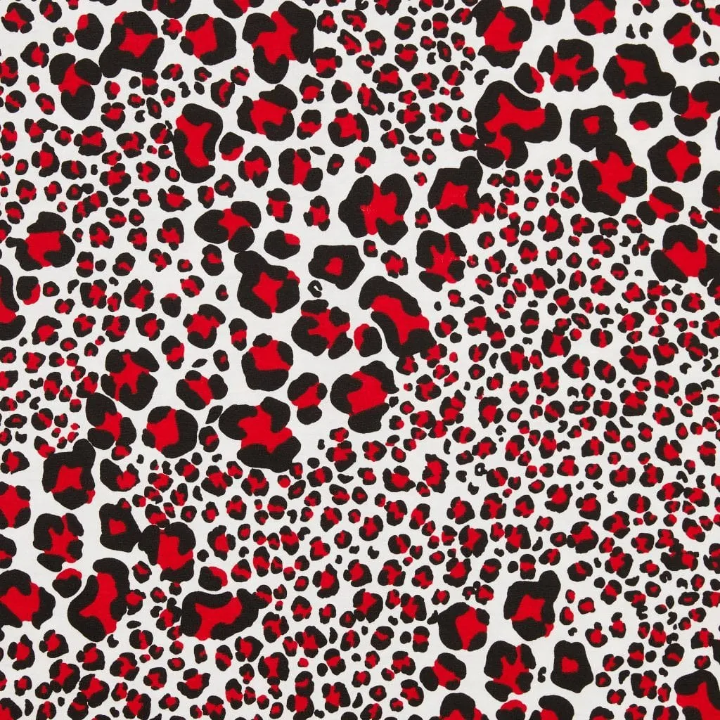 Snow Leopard Pima Knit Night Shirt sold by the cat's pajamas product image thumbnail 3