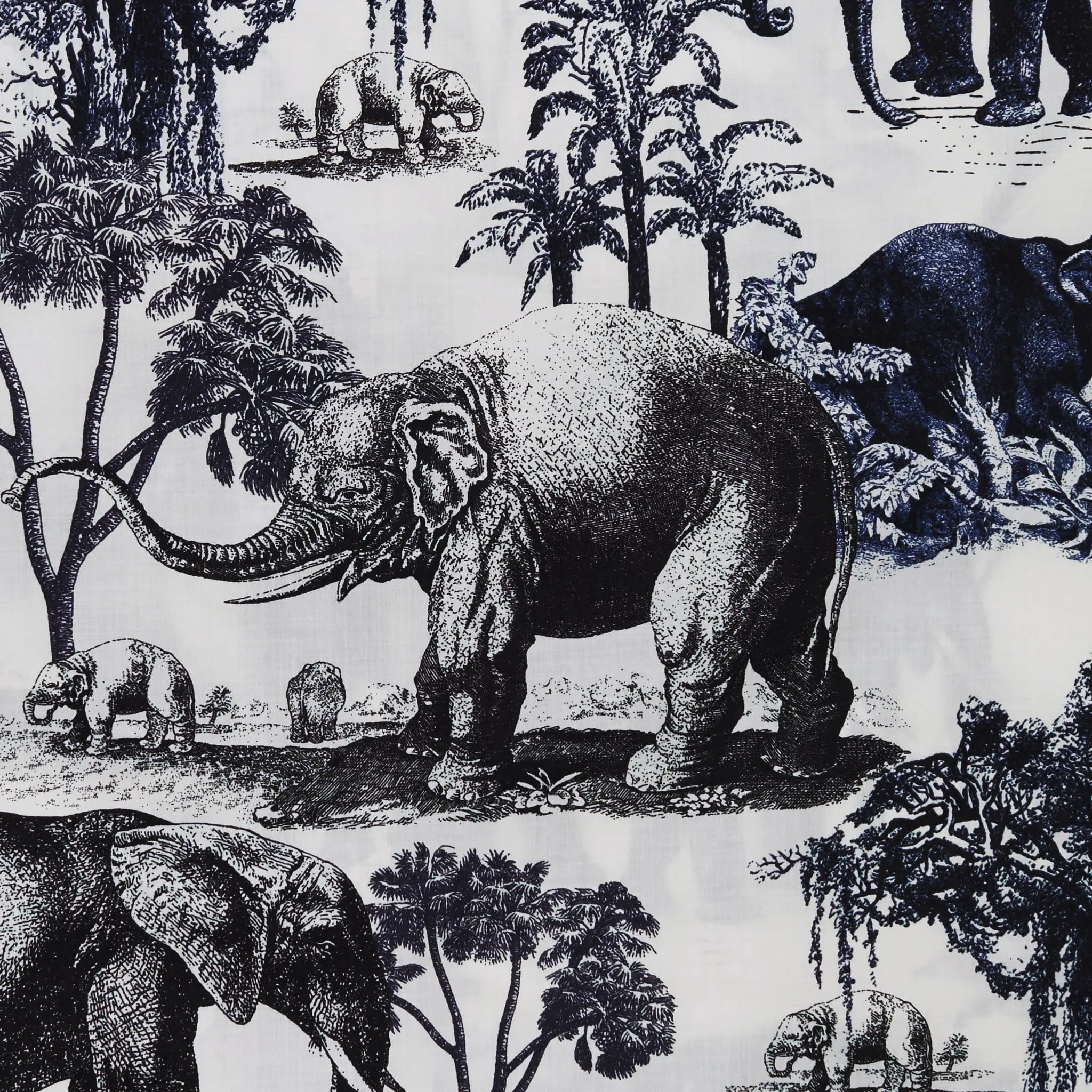 Safari Toile Luxe Pima Capri sold by the cat's pajamas product image thumbnail 3