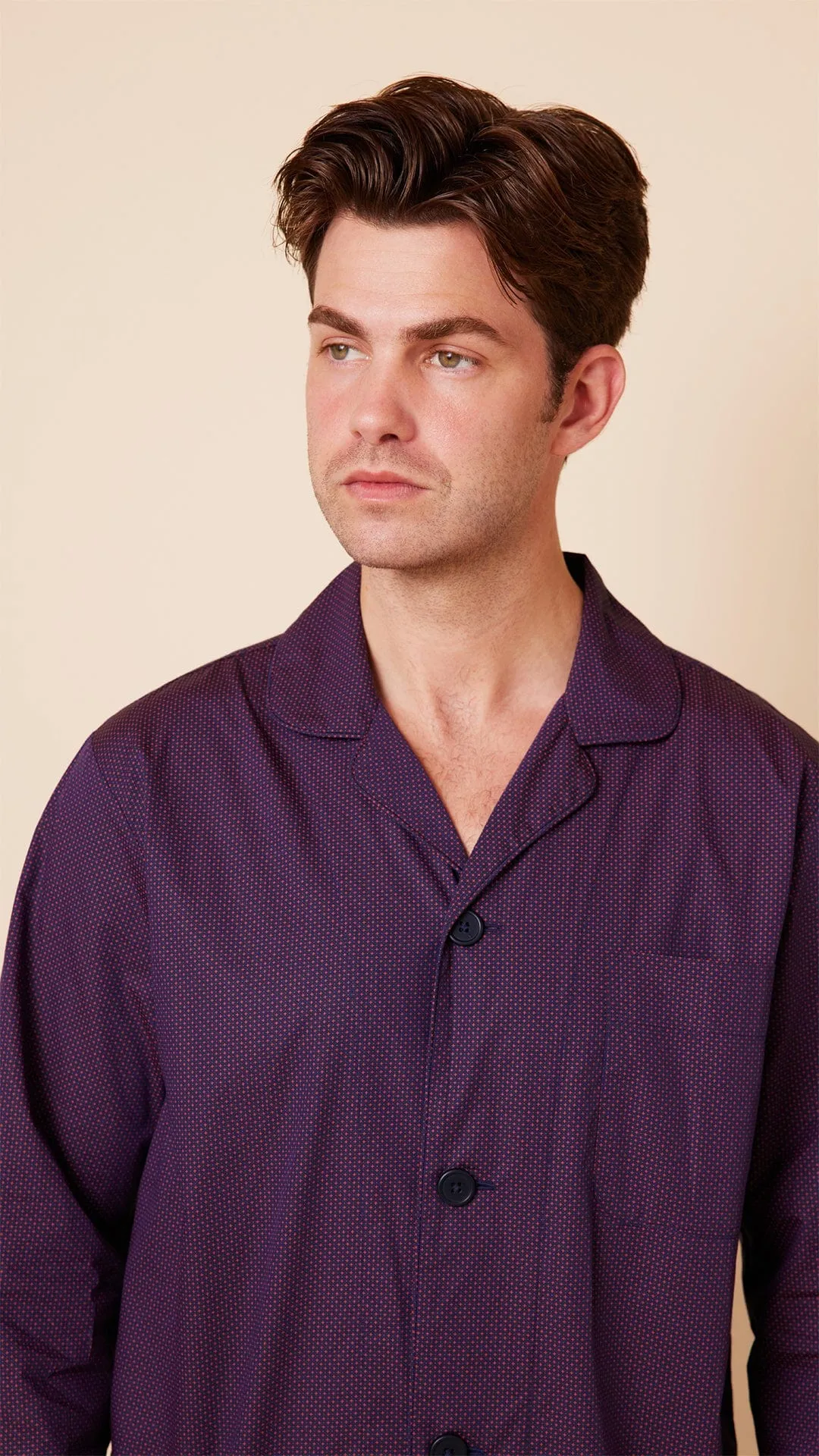 TriBeca Men's Luxe Pima Pajama sold by the cat's pajamas product image thumbnail 3
