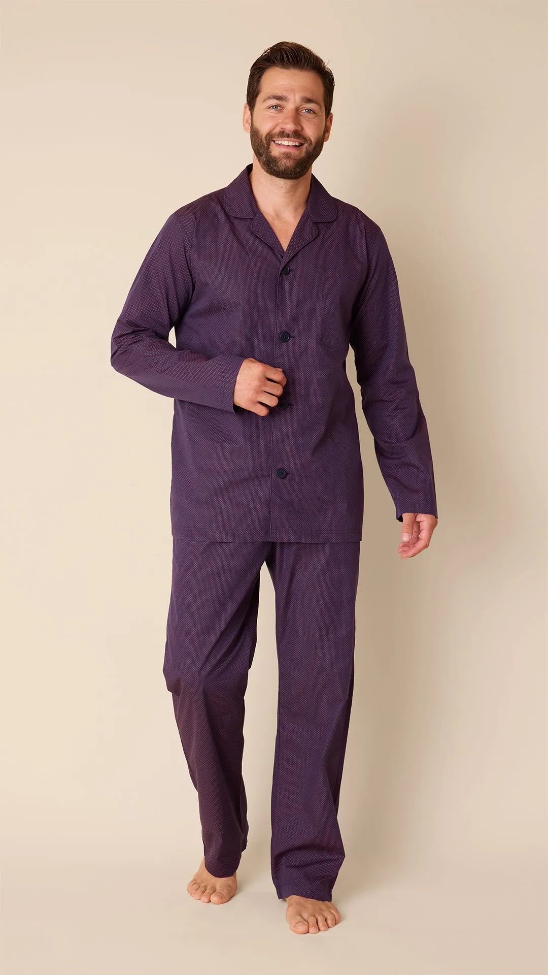TriBeca Men's Luxe Pima Pajama sold by the cat's pajamas