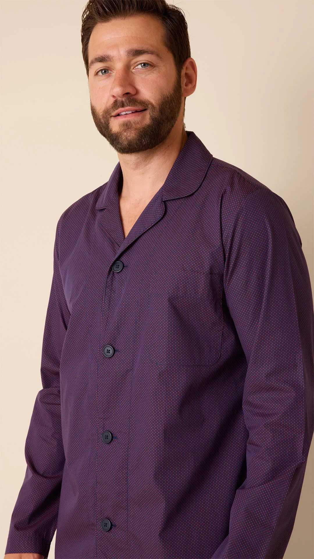 TriBeca Men's Luxe Pima Pajama sold by the cat's pajamas product image thumbnail 5