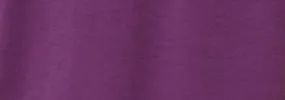 Classic Pima Knit Long-Sleeved Short Set - Aubergine sold by the cat's pajamas