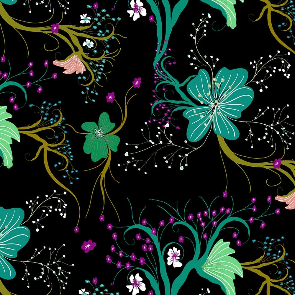 Stargazer Pima Knit Long-Sleeved Short Set sold by the cat's pajamas product image thumbnail 4