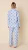 Queen Bee Flannel Pajama - Blue sold by the cat's pajamas