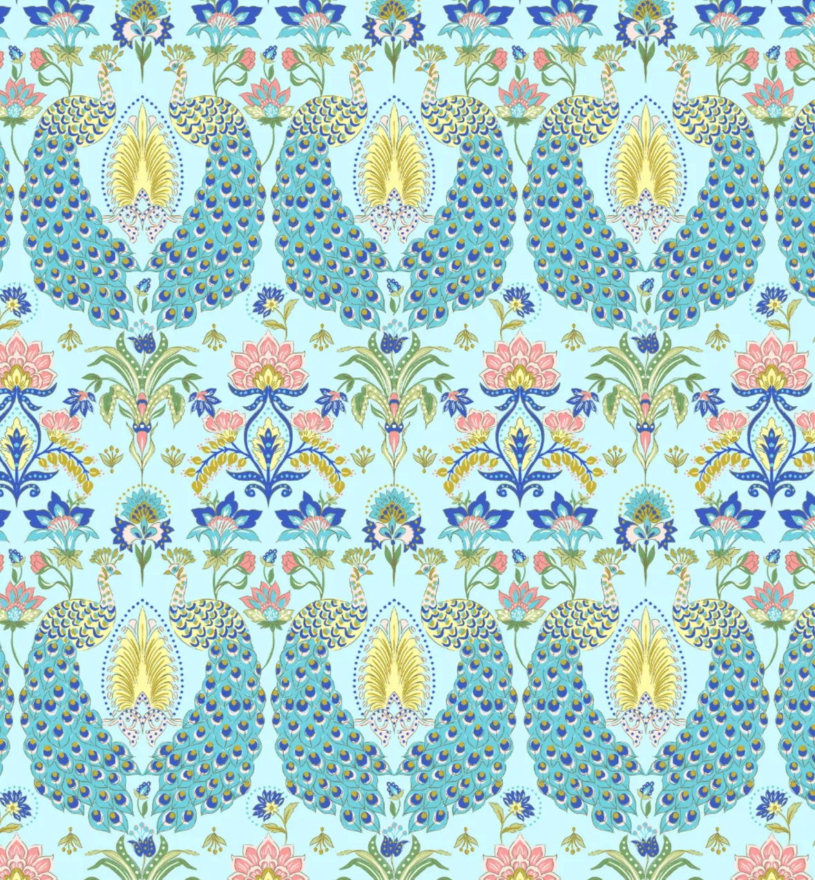 Peacock Voile Capri sold by the cat's pajamas product image thumbnail 4