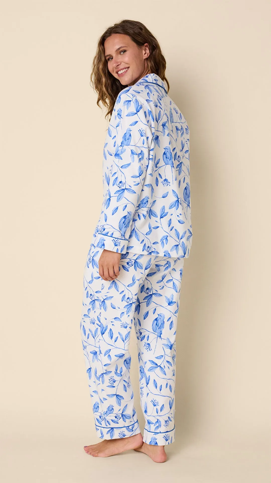 Feathered Friend Flannel Long-Sleeved Pajama sold by the cat's pajamas product image thumbnail 3