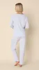 Essential Stripe Pima Knit Simple Set - Heavenly Blue sold by the cat's pajamas