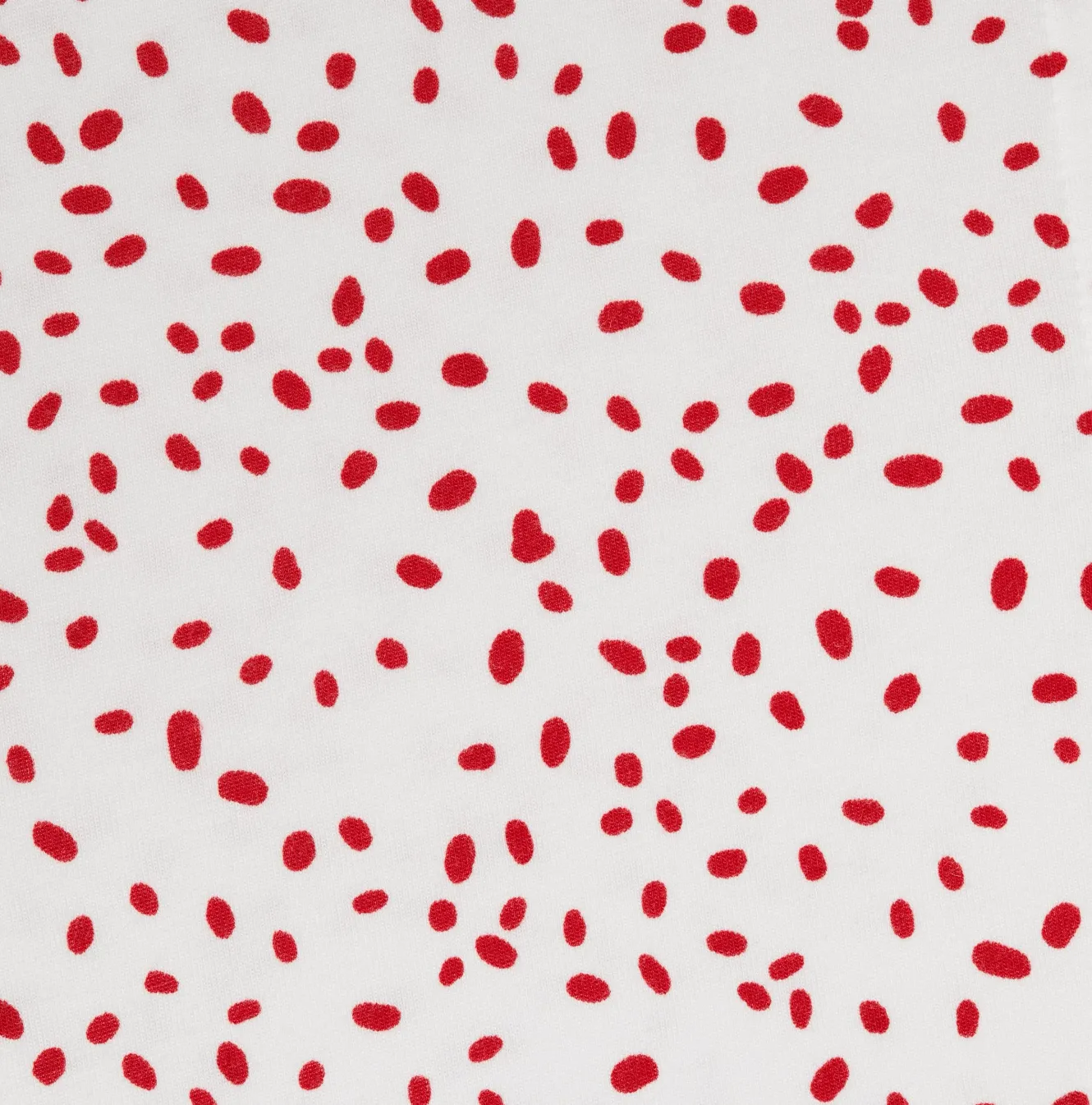 Confetti Dot Pima Knit Simple Set - Red sold by the cat's pajamas product image thumbnail 4