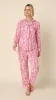 Dreamy Hearts Pima Knit Long-Sleeved Pajama sold by the cat's pajamas