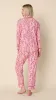 Dreamy Hearts Pima Knit Long-Sleeved Pajama sold by the cat's pajamas