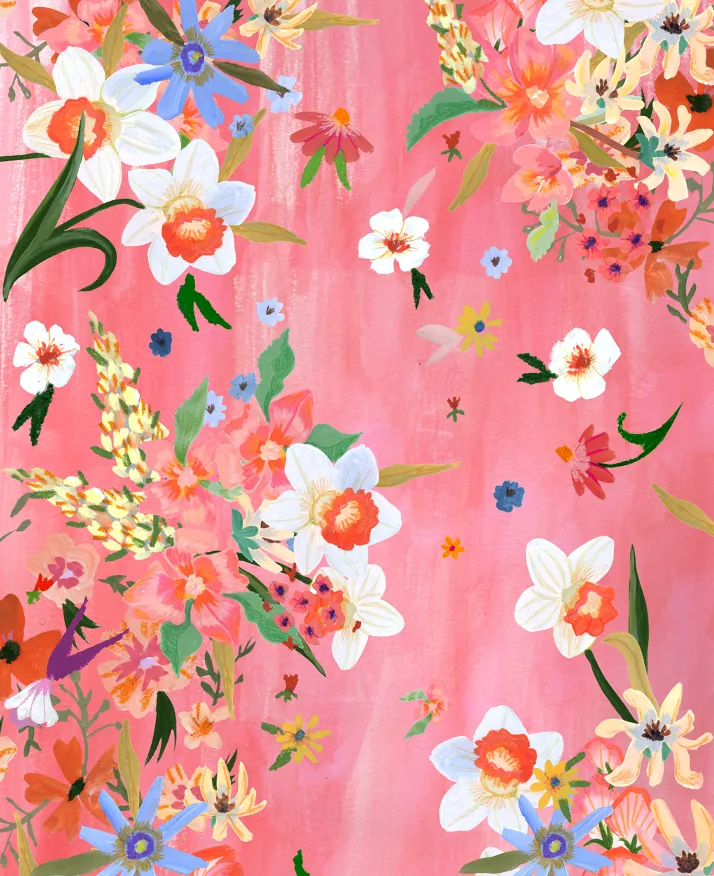 Spring Fling Voile Capri sold by the cat's pajamas