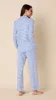 Essential Stripe Pima Knit Pajama - Provence sold by the cat's pajamas
