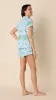 Tropicana Palm Pima Knit Short Set sold by the cat's pajamas