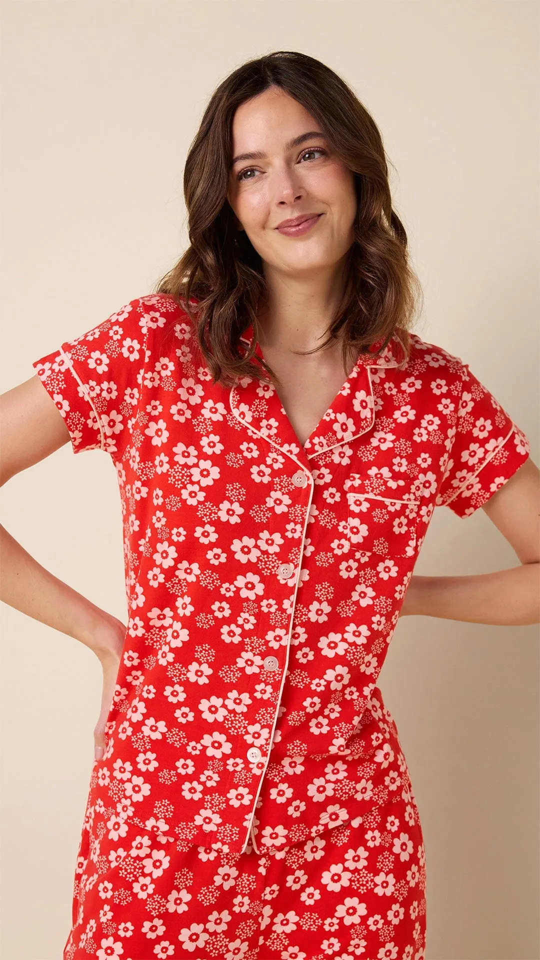 Cece Pima Knit Capri Set sold by the cat's pajamas product image thumbnail 2