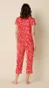 Cece Pima Knit Capri Set sold by the cat's pajamas
