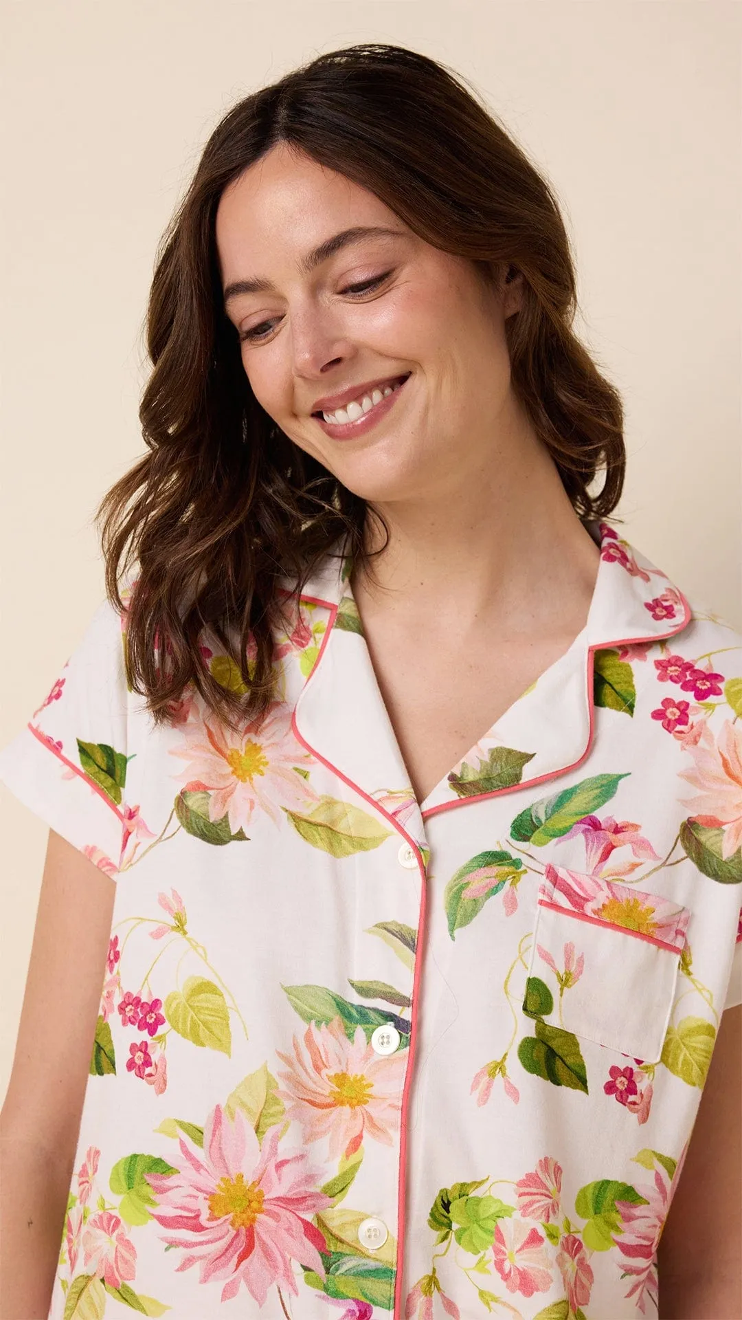 Carolina Pima Knit Short Set sold by the cat's pajamas product image thumbnail 2