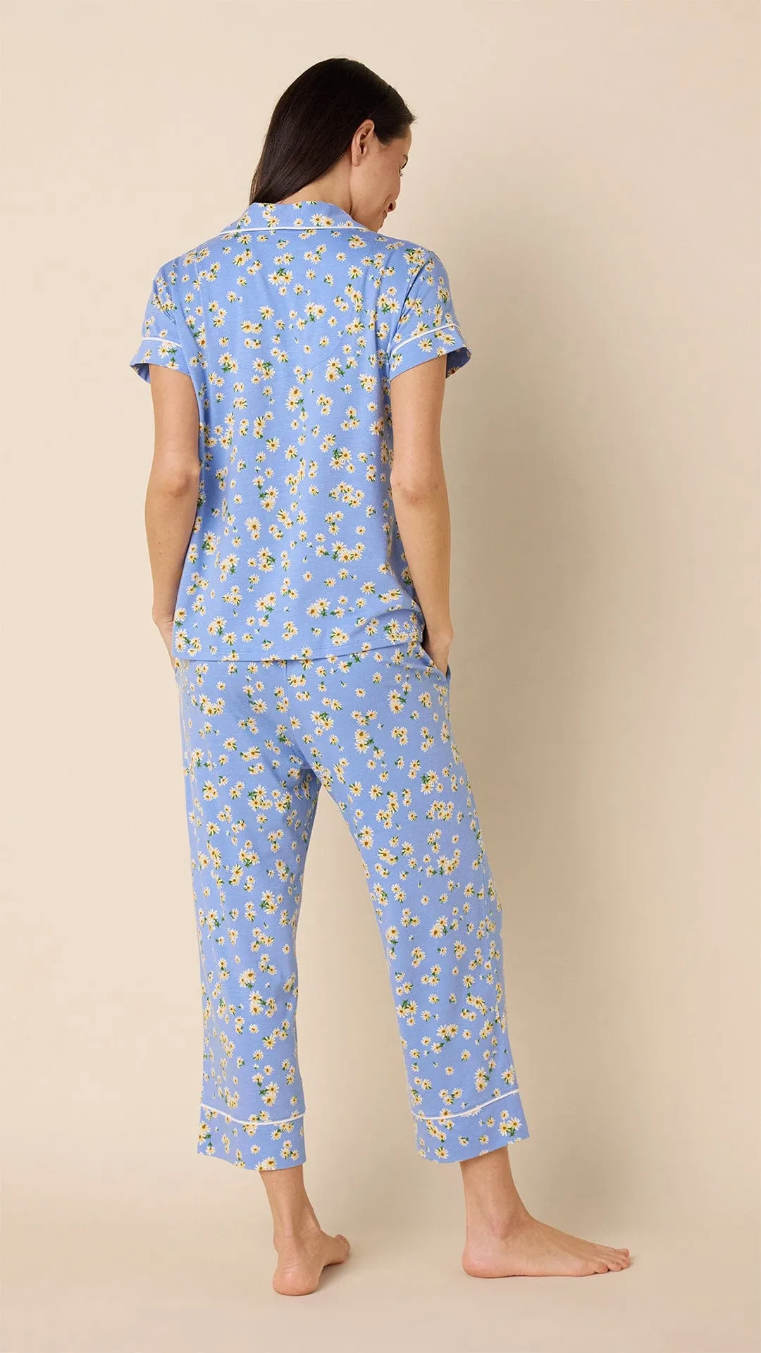 Marguerite Pima Knit Capri Set sold by the cat's pajamas product image thumbnail 3