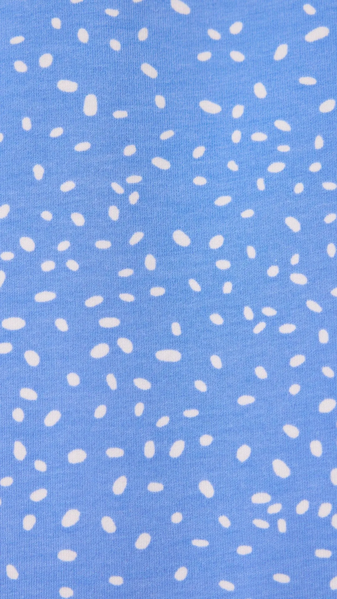 Confetti Dot Pima Knit Short-Sleeved Simple Set - Provence sold by the cat's pajamas product image thumbnail 4